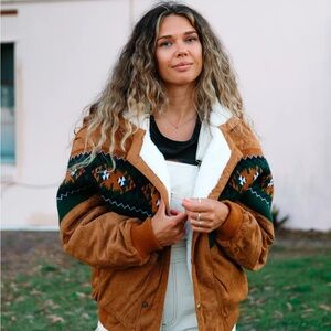 Ottway The Label Women’s Rarebird Jacket — brown color, size L